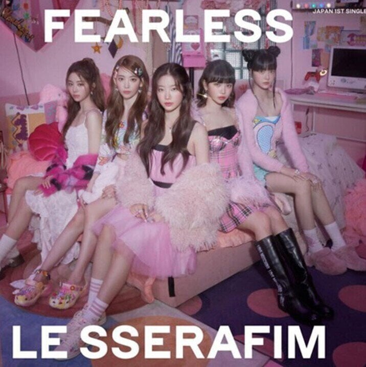 Music CD Le Sserafim - Fearless (Limited Edition B) (CD + DVD)