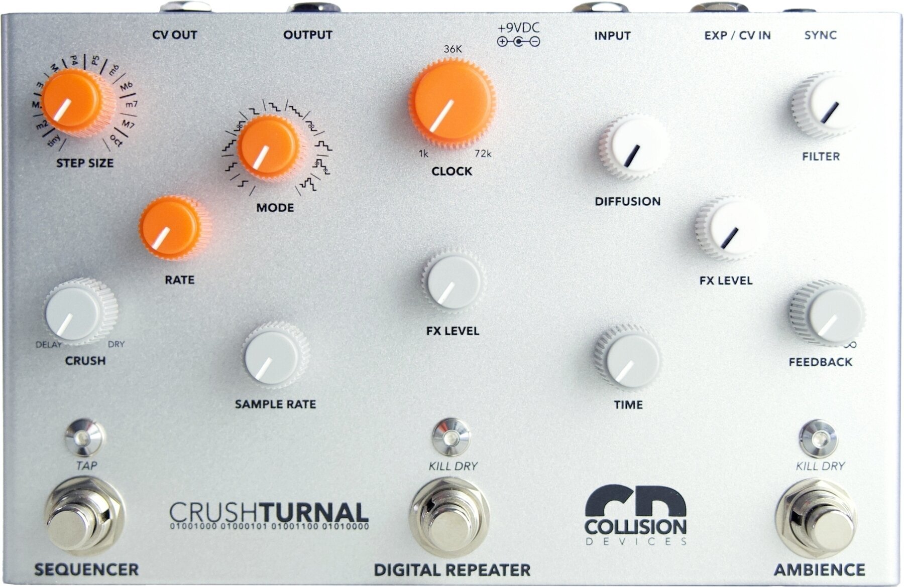 Guitar Multi-effect Collision Devices Crushturnal Guitar Multi-effect