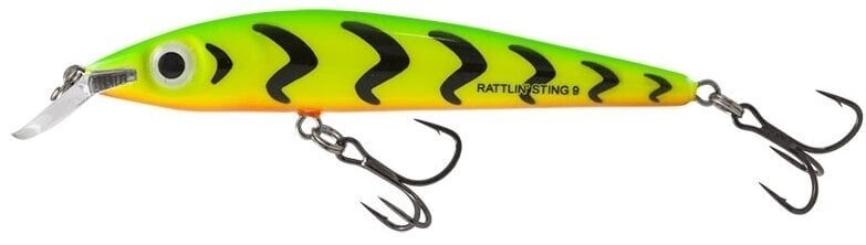 Wobbler Salmo Rattlin' Sting Suspending Green Tiger 9 cm 11 g Wobbler