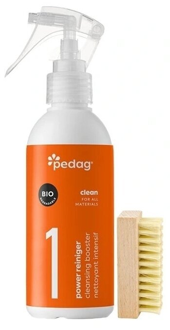 Manutenção do calçado Pedag Cleansing Kit 200 ml Conjunto de limpeza