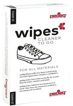 Pflege von Schuhen Pedag Wipes 10 pcs Wipes - 1