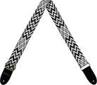 Cascha CUS-JW1 Jacquard Ethnic Black & White Ukulele Strap (Like new)