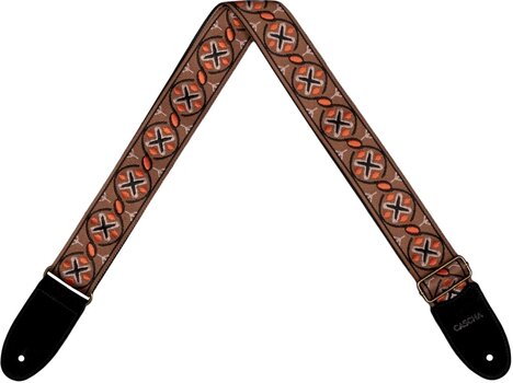 Tracolla per ukulele Cascha CUS-JW3 Jacquard Tracolla per ukulele Cross - 1