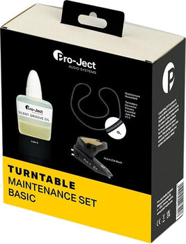 Nettoyant pour le maintien de tables tournantes Pro-Ject Maintenance Set Basic Kit de nettoyage - 1