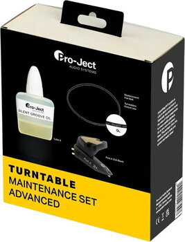 Nettoyant pour le maintien de tables tournantes Pro-Ject Maintenance Set Advanced Kit de nettoyage - 1