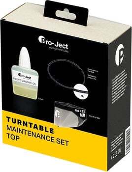 Nettoyant pour le maintien de tables tournantes Pro-Ject Maintenance Set Top Kit de nettoyage - 1