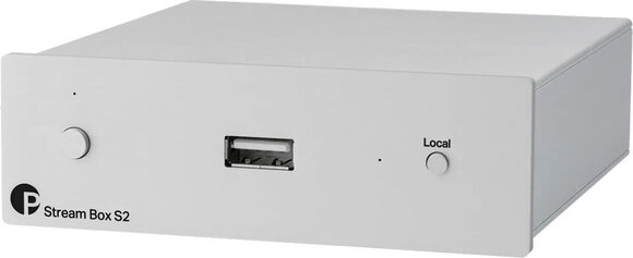 Hi-Fi netværksafspiller Pro-Ject Stream Box S2 Silver Hi-Fi netværksafspiller - 1