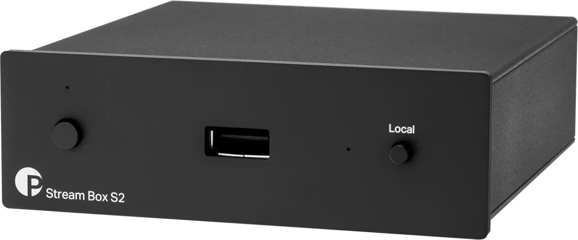 HiFi-Network-Player Pro-Ject Stream Box S2 Black HiFi-Network-Player