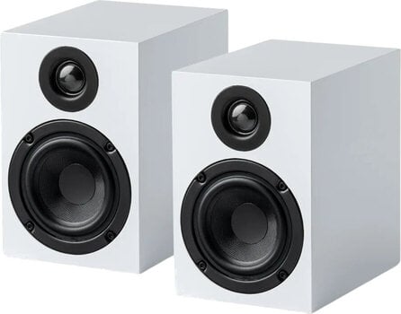 Hi-Fi boekenplankluidspreker Pro-Ject Speaker Box 3 E Hi-Fi boekenplankluidspreker High Gloss White 2 stuks - 1