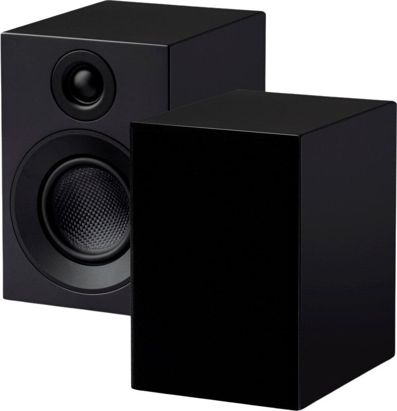 Hi-Fi boekenplankluidspreker Pro-Ject Speaker Box 3 E Carbon Hi-Fi boekenplankluidspreker Satin Black 2 stuks