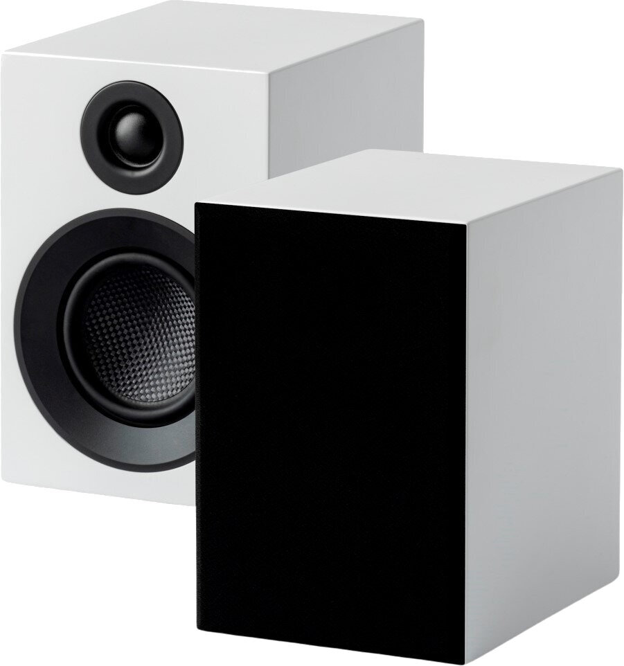 Hi-Fi-bokhyllehögtalare Pro-Ject Speaker Box 3 E Carbon Hi-Fi-bokhyllehögtalare Satin White 2 st