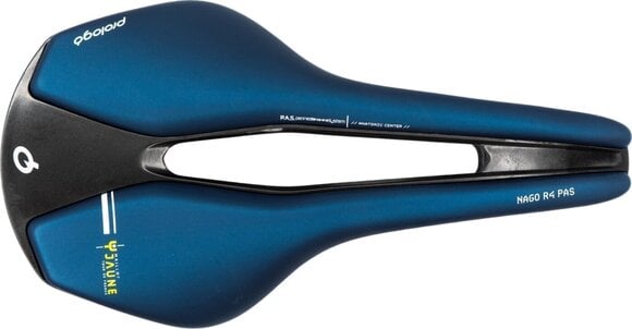 Selle Prologo Nago R4 Pas Maillot Jaune Black 137 mm Tirox (Alliage d'aluminium et de titane) Selle - 1