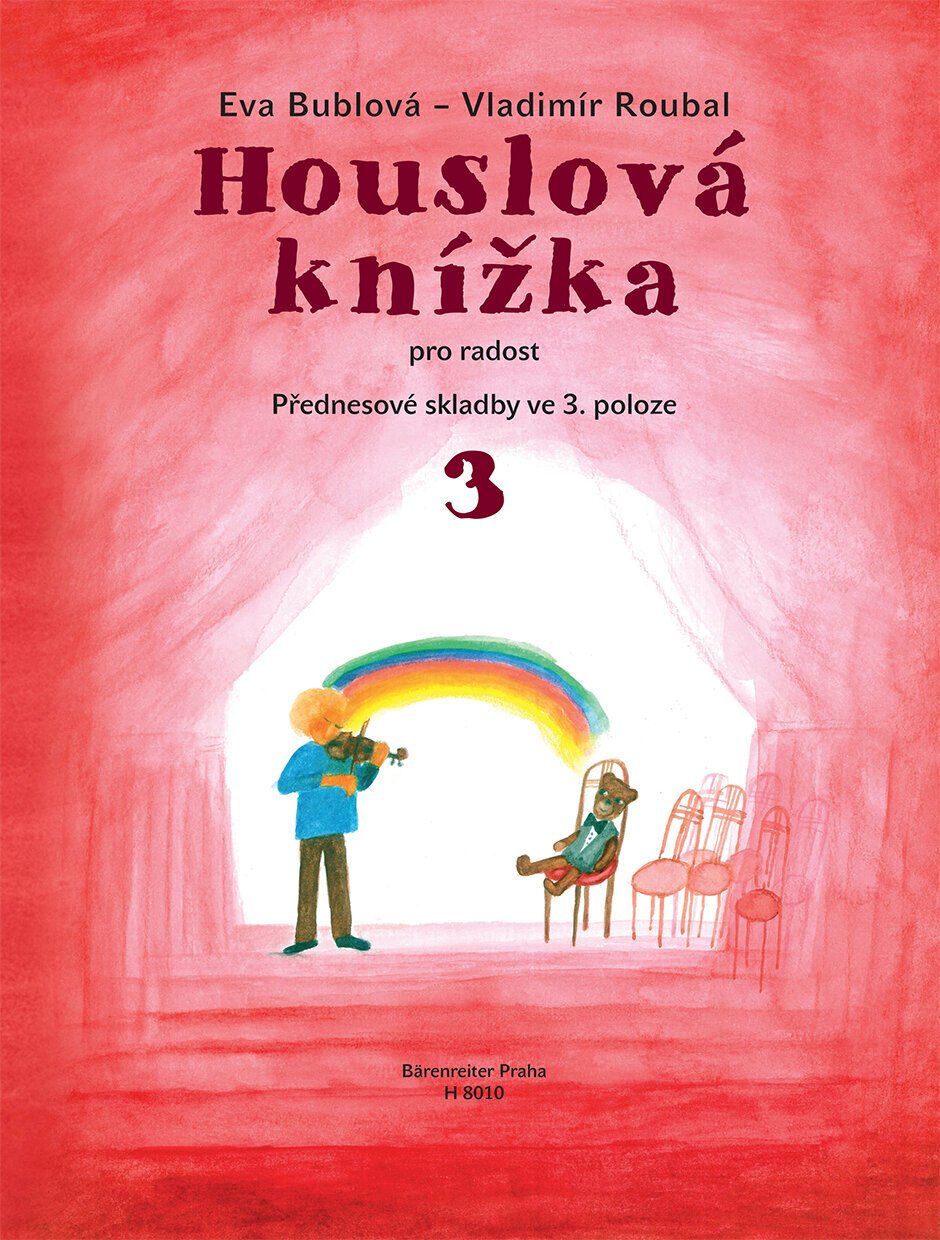 Notas Bärenreiter Houslová knížka pro radost 3 Notas