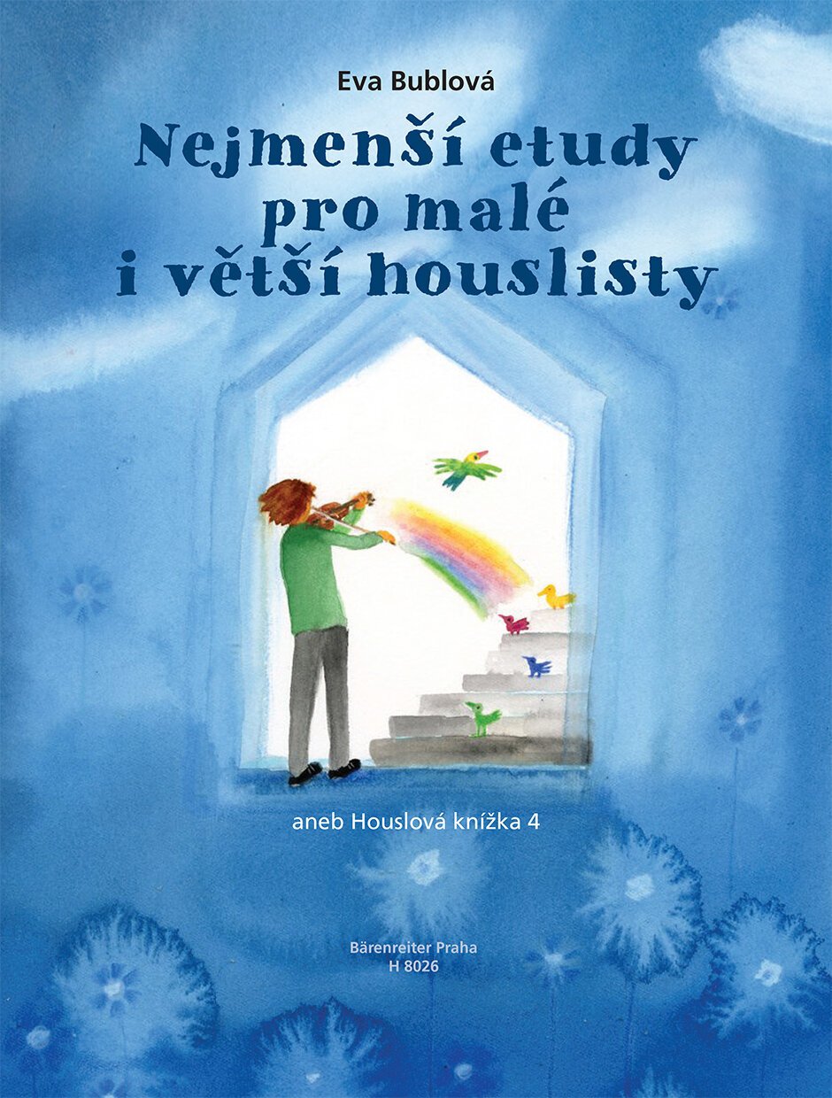 Notas Bärenreiter Nejmenší etudy pro malé i větší houslisty Notas