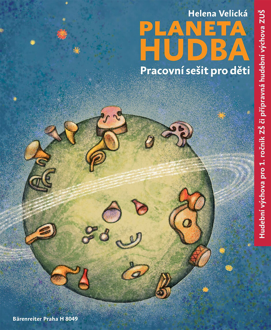 Teoria musicale Bärenreiter Planeta Hudba Pracovní sešit pro děti Teoria musicale