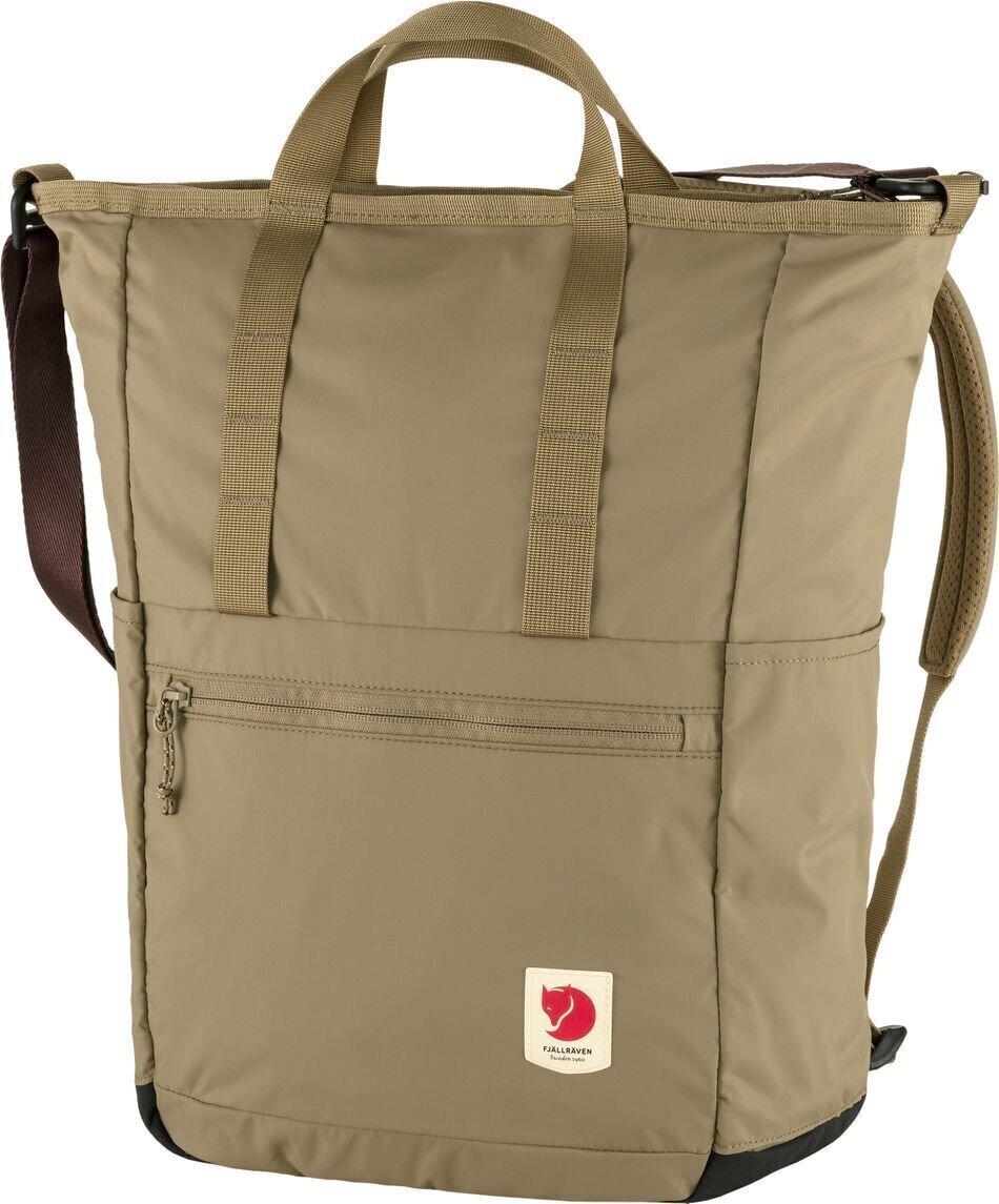 Mochila/saco de estilo de vida Fjällräven High Coast Totepack Clay 23 L Mochila