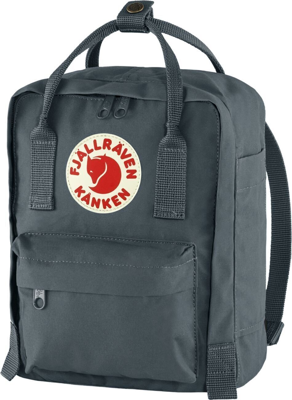 Livsstil Ryggsäck / väska Fjällräven Kånken Mini Graphite 7 L Ryggsäck