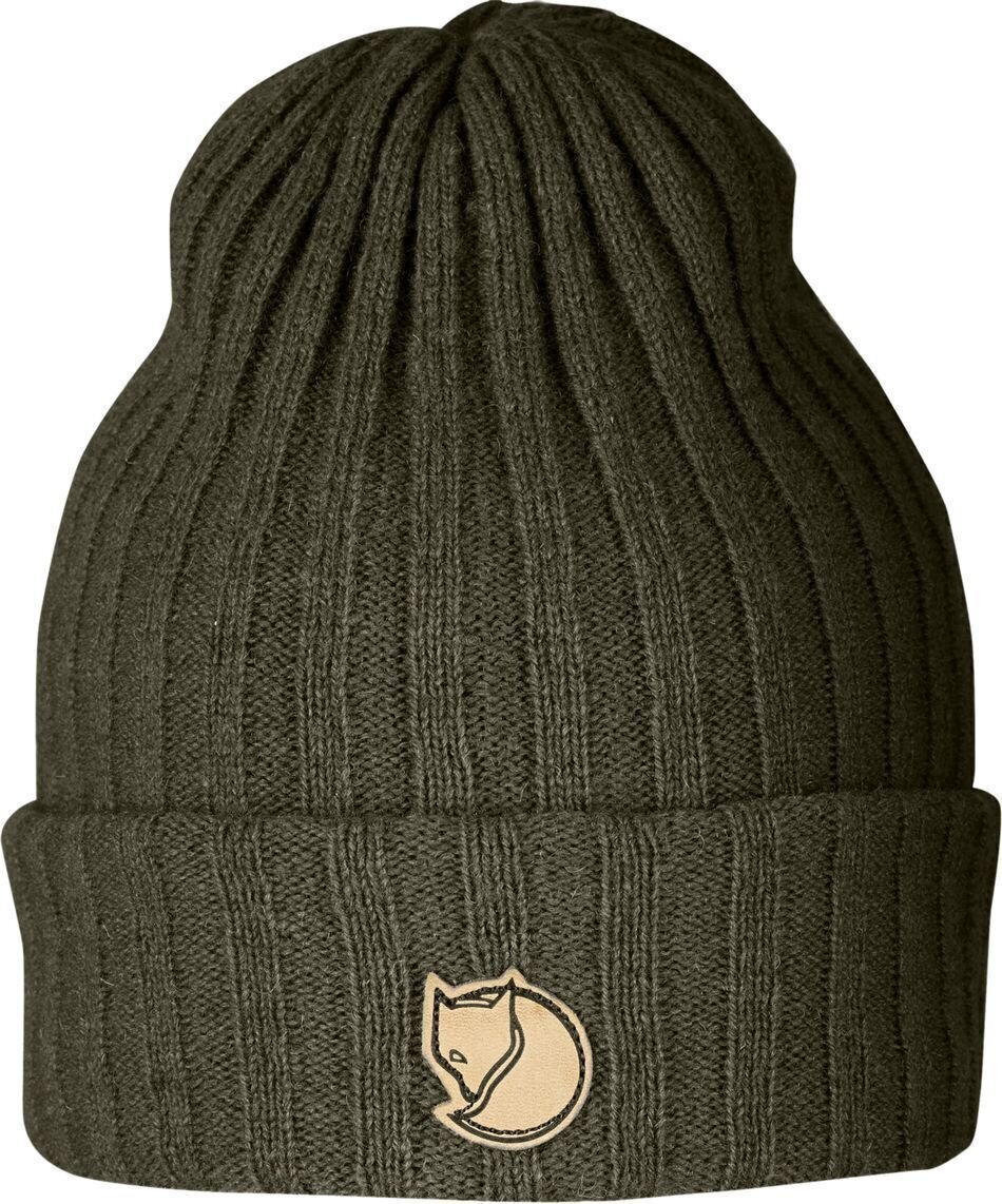 Zimowa czapka Fjällräven Byron Hat Dark Olive Zimowa czapka