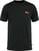 Udendørs T-shirt Fjällräven Abisko Wool Logo SS M Black S T-shirt