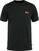 Udendørs T-shirt Fjällräven Abisko Wool Logo SS M Black XL T-shirt