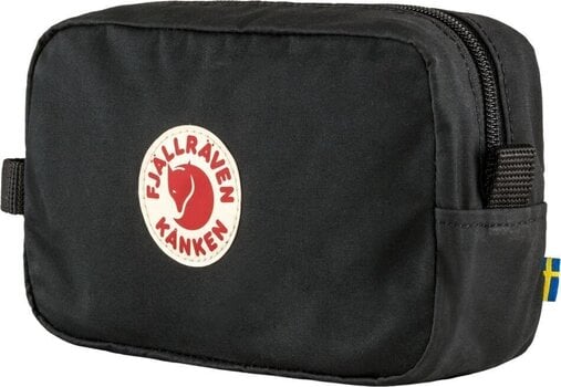 Livsstil Ryggsäck / väska Fjällräven Kånken Gear Black 2 L Plånbok - 1