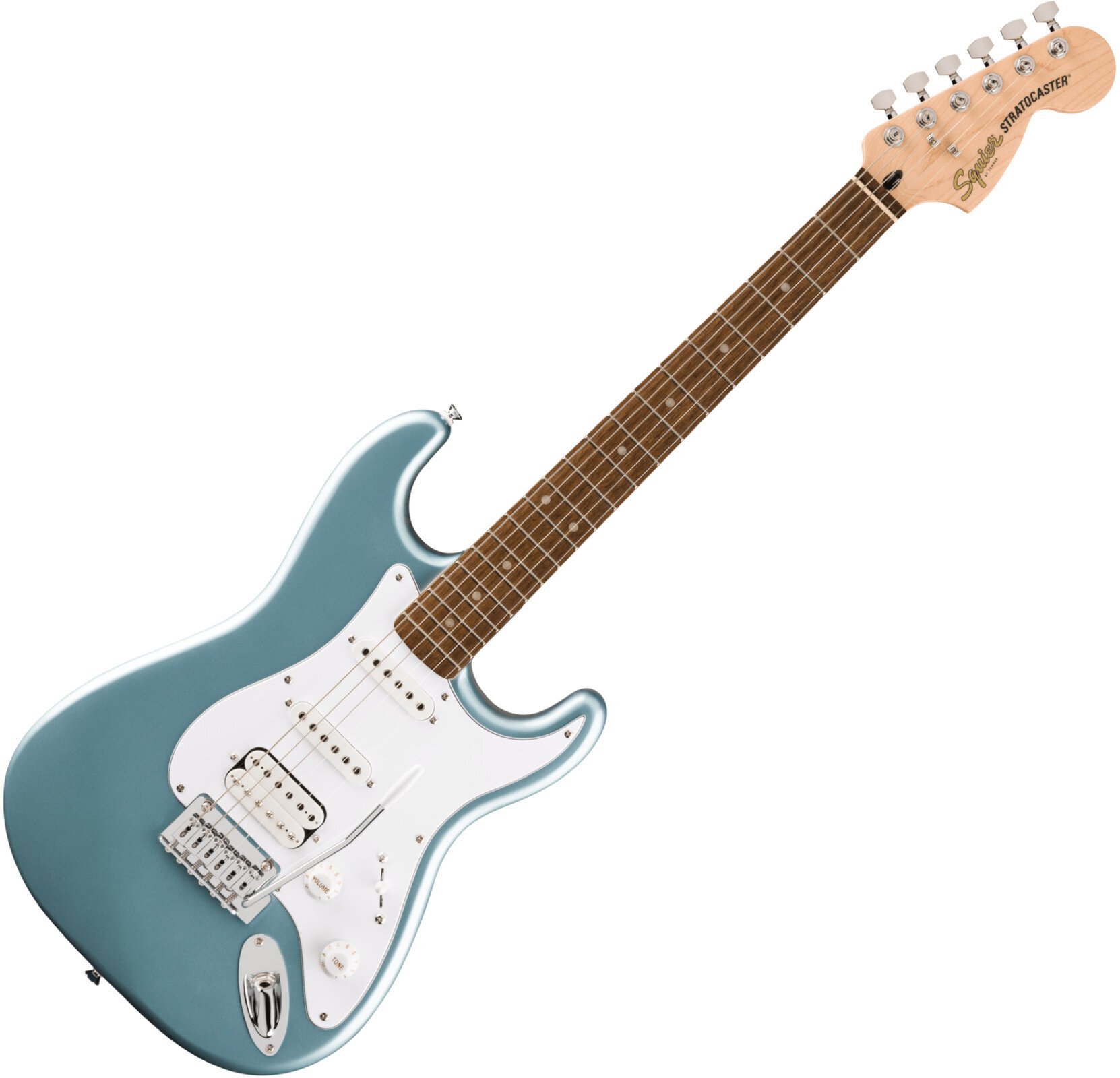 Elektromos gitár Fender Squier Affinity Series Stratocaster Junior HSS LRL Ice Blue Metallic