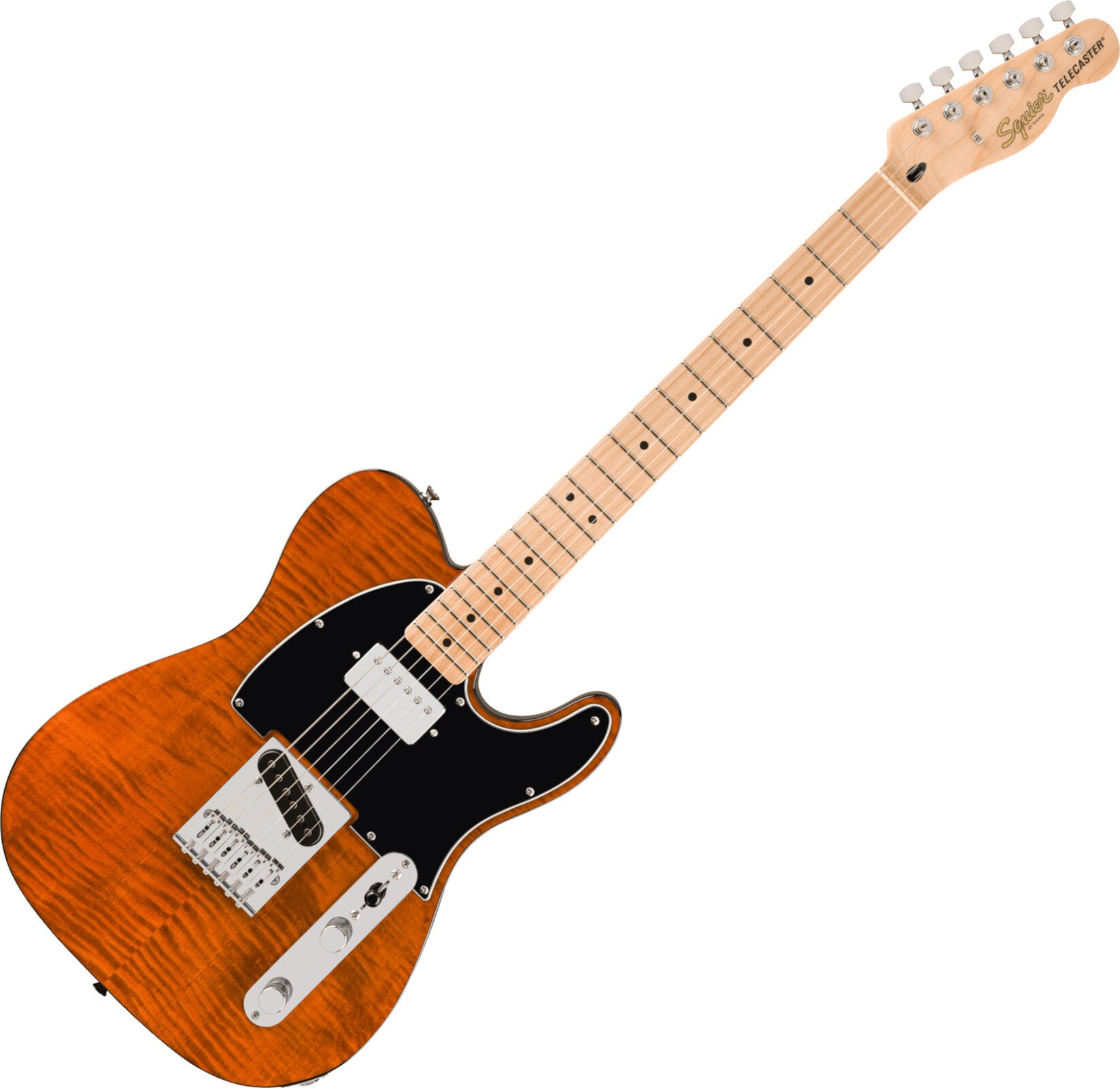 Guitare électrique Fender Squier Affinity Series Telecaster FMT SH MN Mocha Guitare électrique