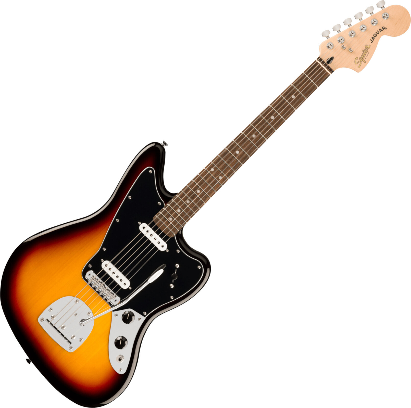 E-Gitarre Fender Squier Affinity Series Jaguar LRL 3-Color Sunburst E-Gitarre