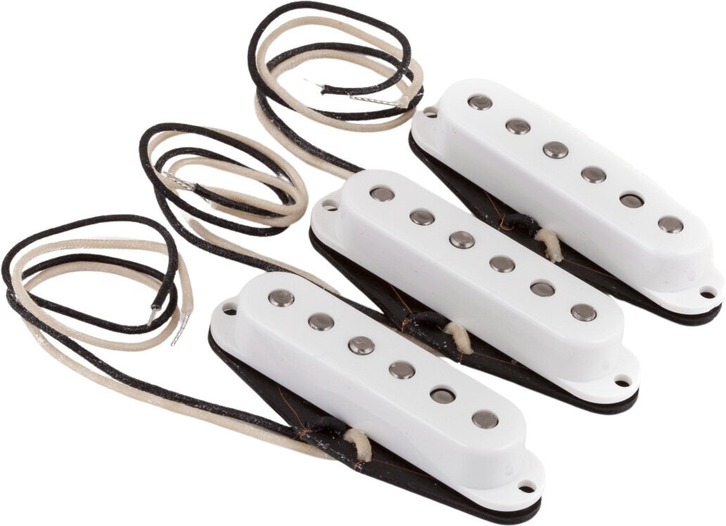 Single Pickup Fender 70th Anniversary '54 Stratocaster Pickup Set White Single Pickup