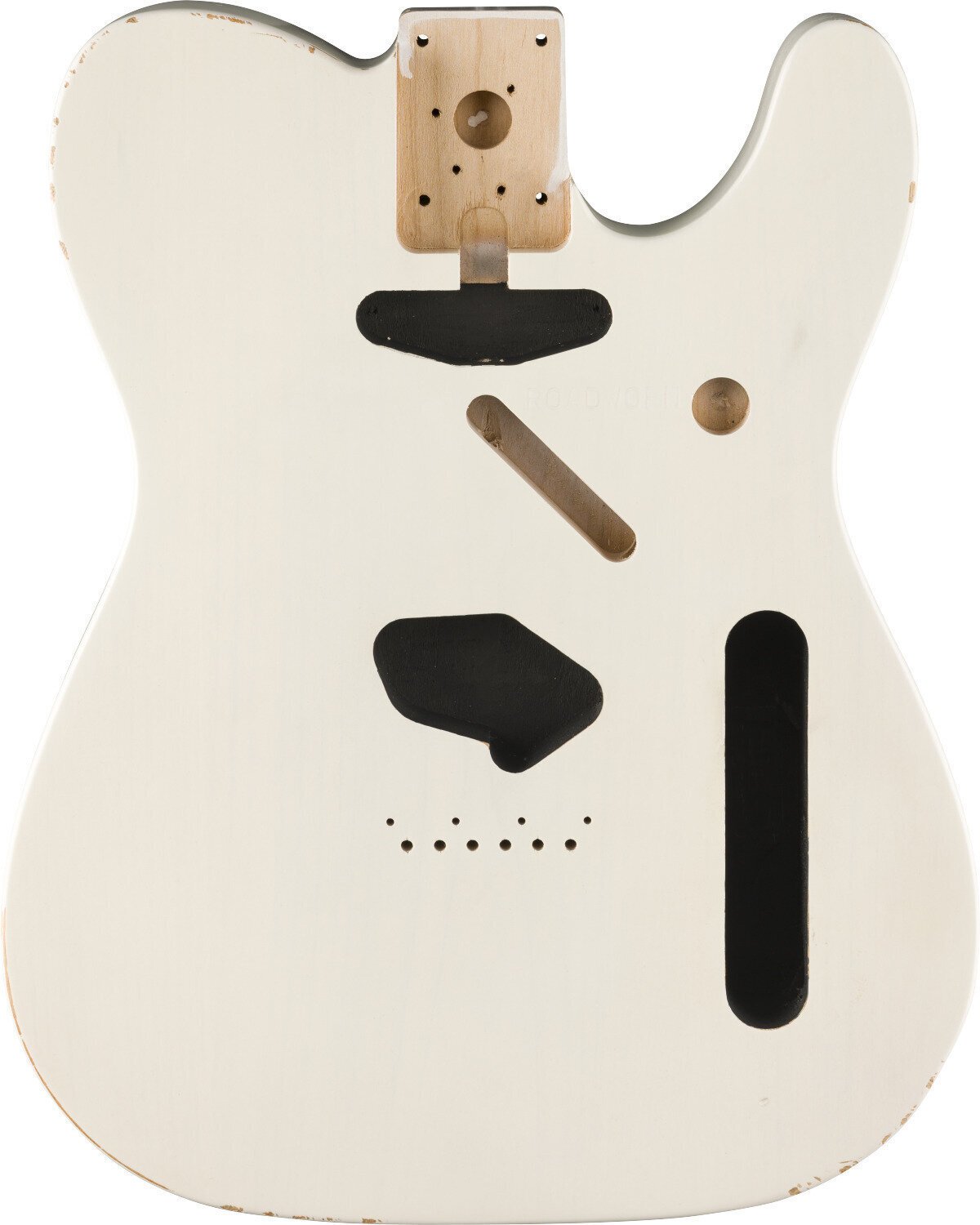 Corpo da guitarra Fender Road Worn 50's Telecaster SS Alder White Blonde Corpo da guitarra