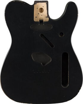 Guitar Body Fender Road Worn 50's Telecaster SS Alder Black Guitar Body - 1