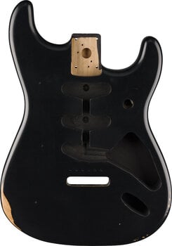 Corps de guitare Fender Road Worn 50's Stratocaster SSS Alder Black Corps de guitare - 1