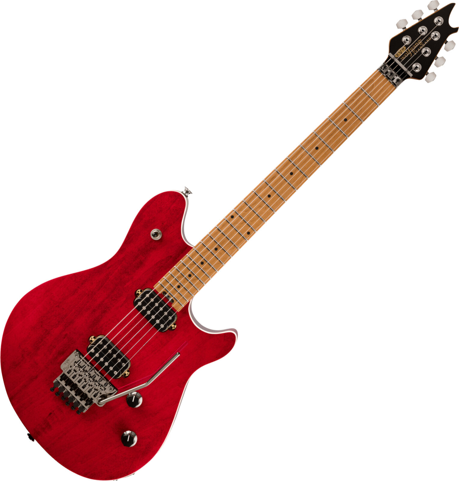 Elektrische gitaar EVH Wolfgang WG Standard QM MN Wine Red Elektrische gitaar