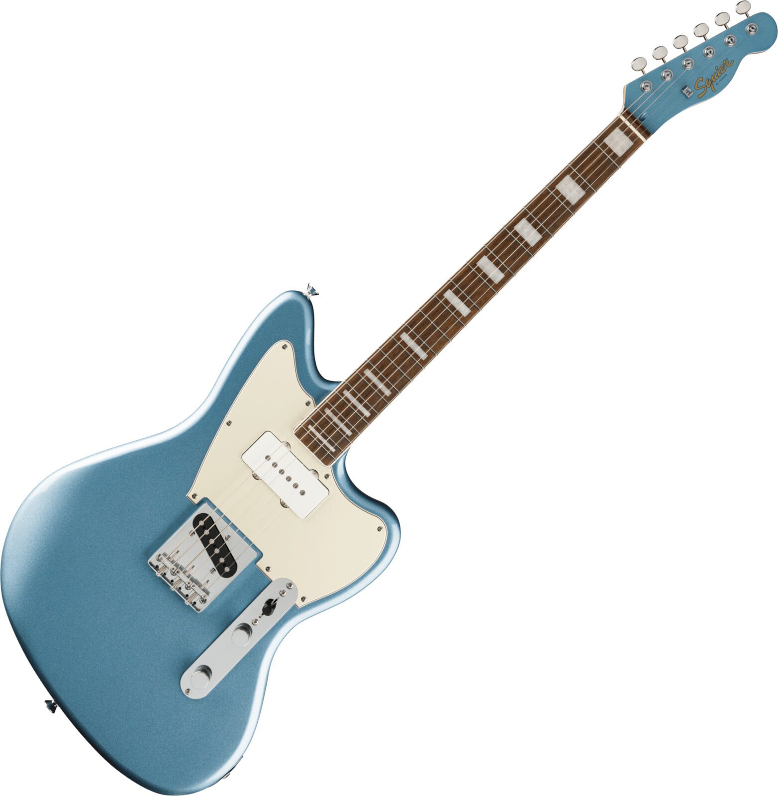 Electric guitar Fender Squier Paranormal Offset Telecaster SJ LRL Ice Blue Metallic Electric guitar