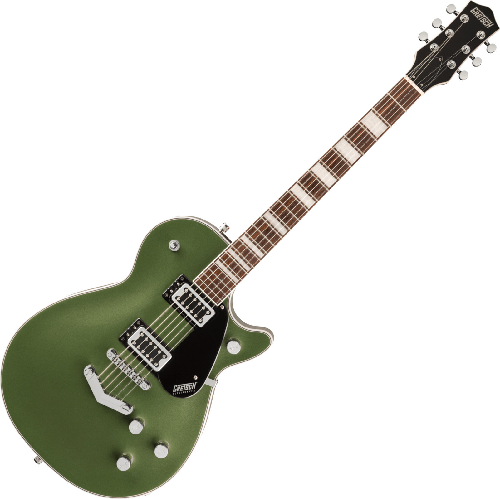 Guitarra elétrica Gretsch G5220 Electromatic Jet BT SC LRL Olive Metallic Guitarra elétrica