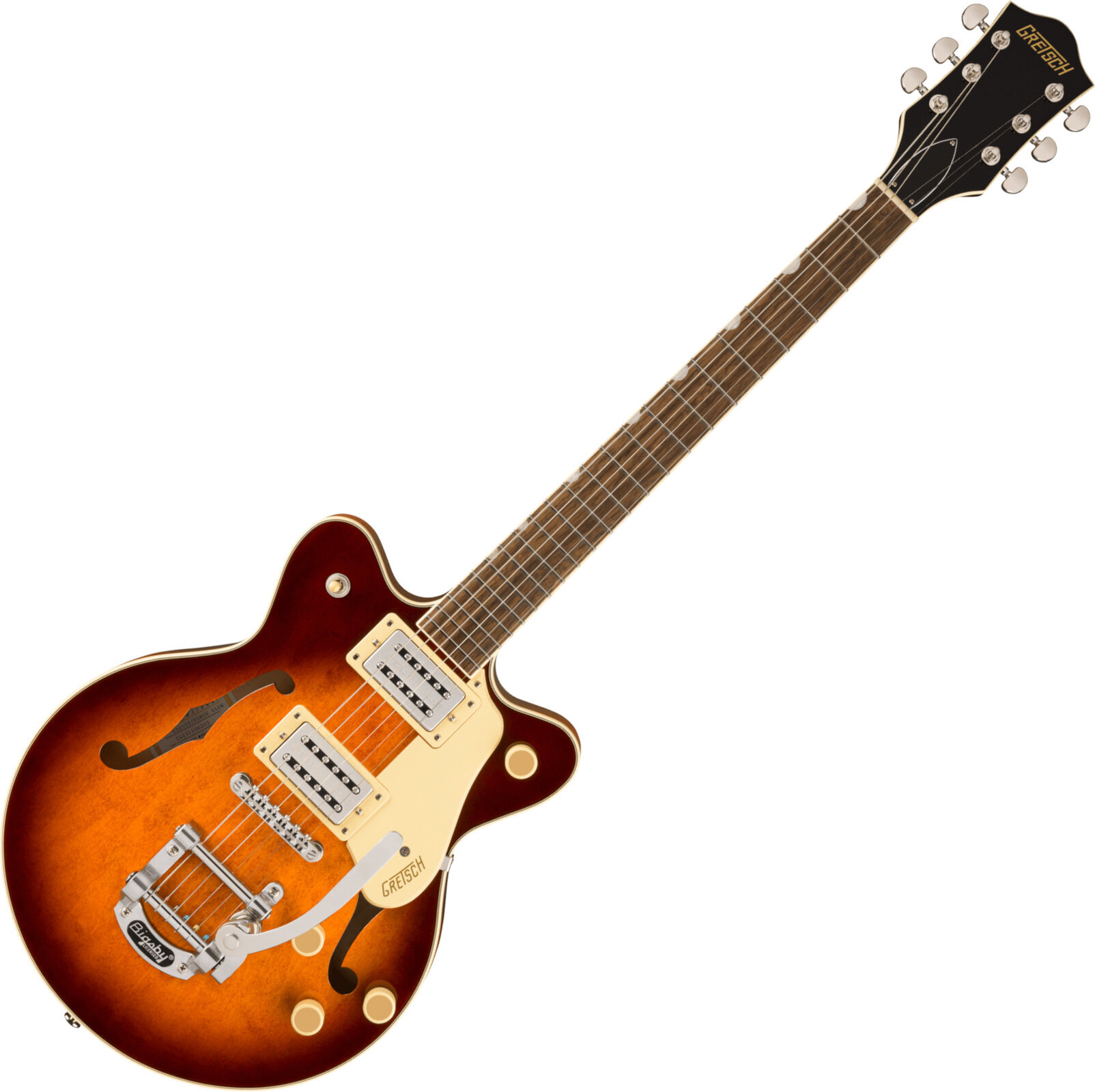 Semi-Acoustic Guitar Gretsch G2655T Streamliner CB Jr. DC LRL Forge Glow Semi-Acoustic Guitar