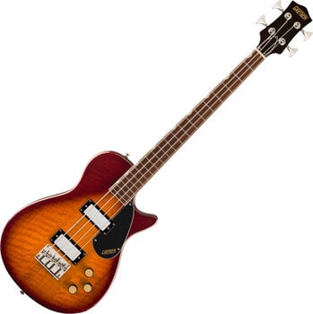 4-string Bassguitar Gretsch Streamliner Jet Club Bass SC LRL Havana Burst 4-string Bassguitar - 1