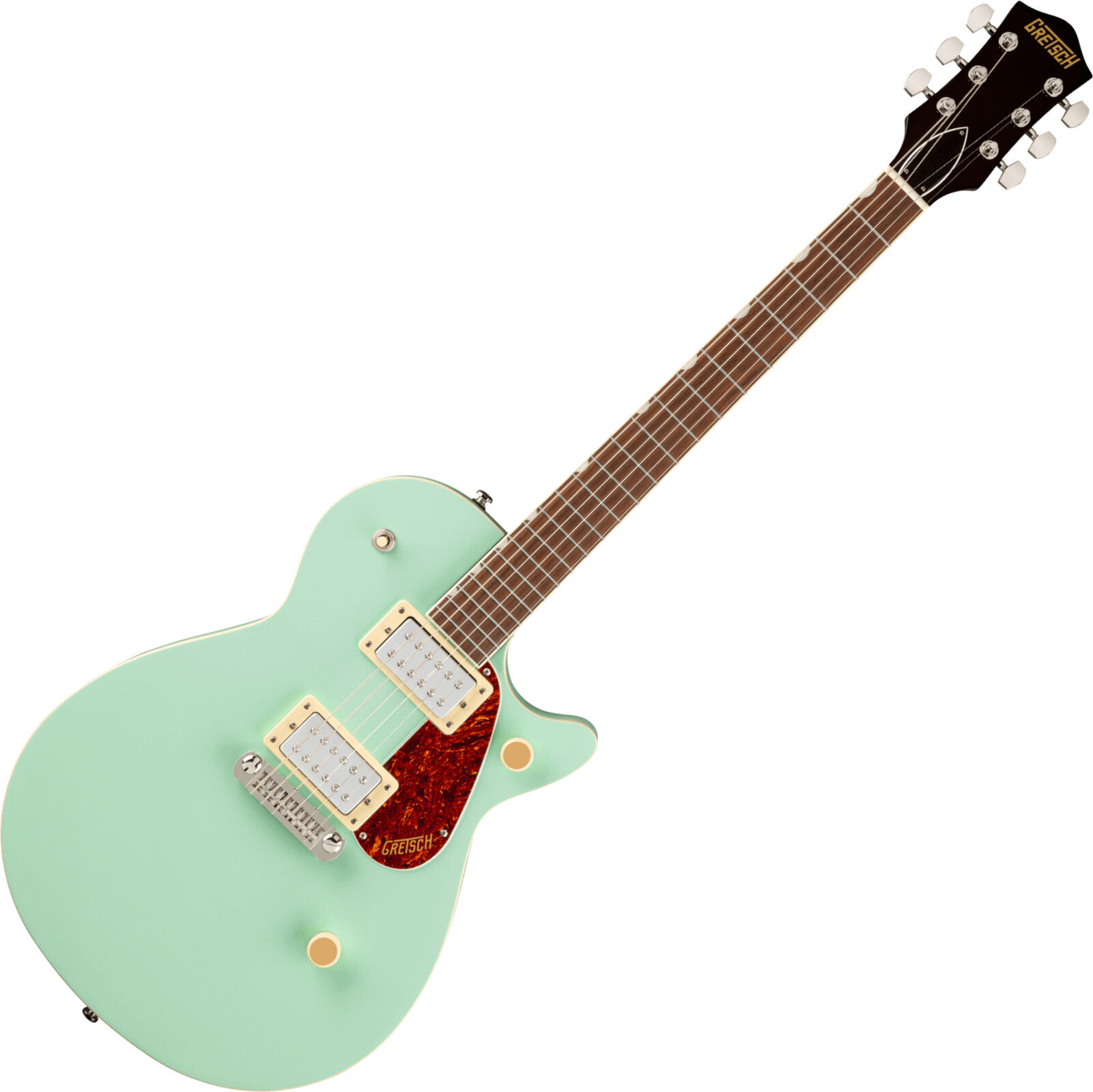 Elektromos gitár Gretsch Streamliner Jet Club SC LRL Mint Metallic Elektromos gitár