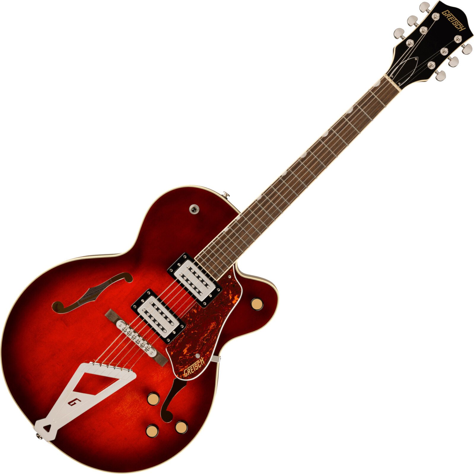 Semi-Acoustic Guitar Gretsch G2420 Streamliner Hollow Body LRL Claret Burst Semi-Acoustic Guitar