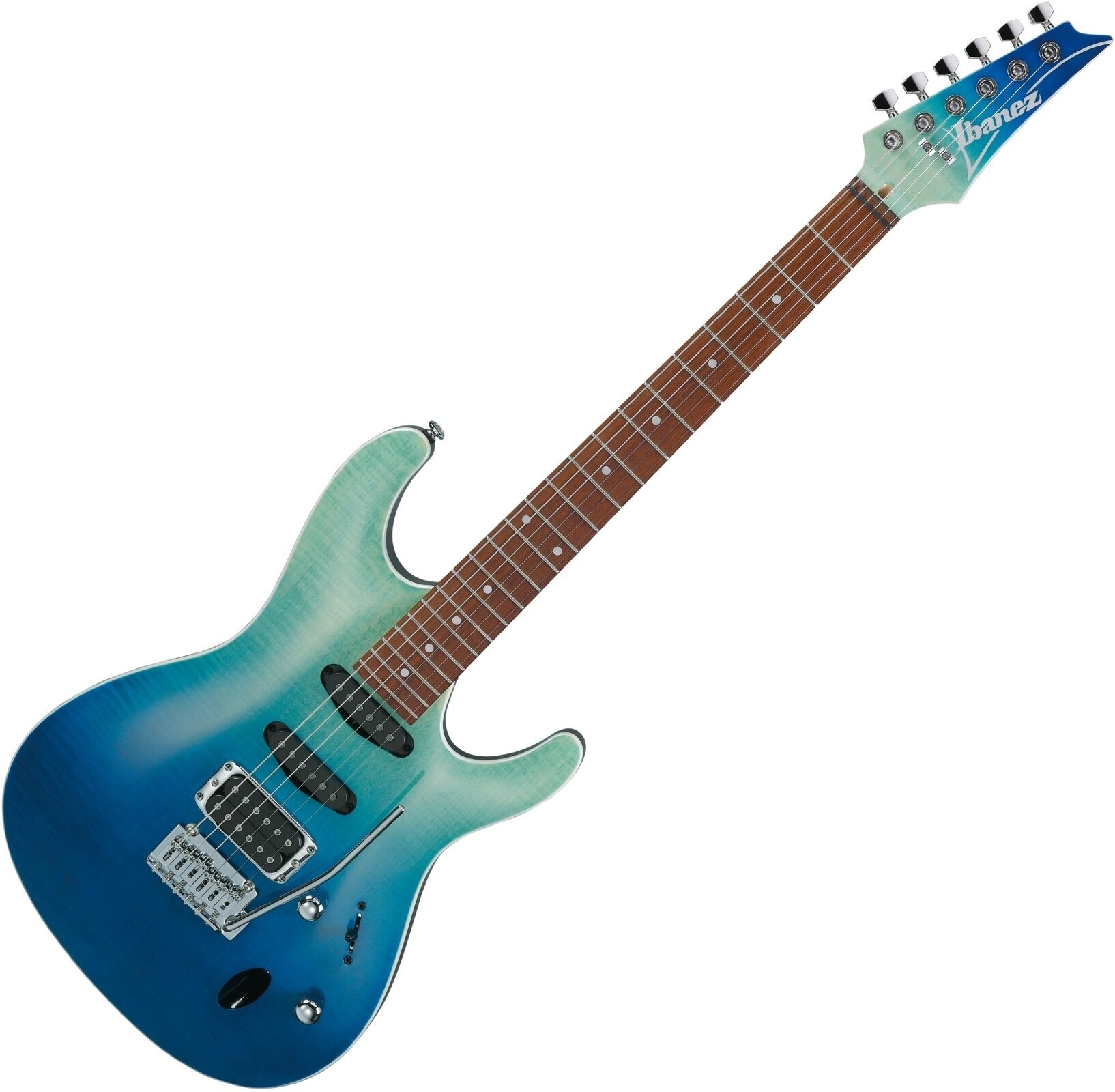 Guitarra elétrica Ibanez SA260FM-BRG Blue Reef Gradation Guitarra elétrica