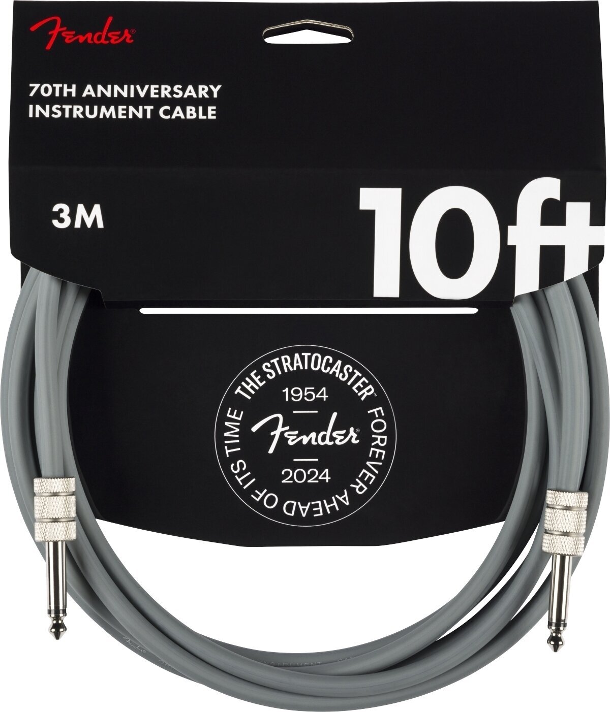 Kabel instrumentalny Fender Anniversary Instrument 3 m Prosty - Prosty Kabel instrumentalny