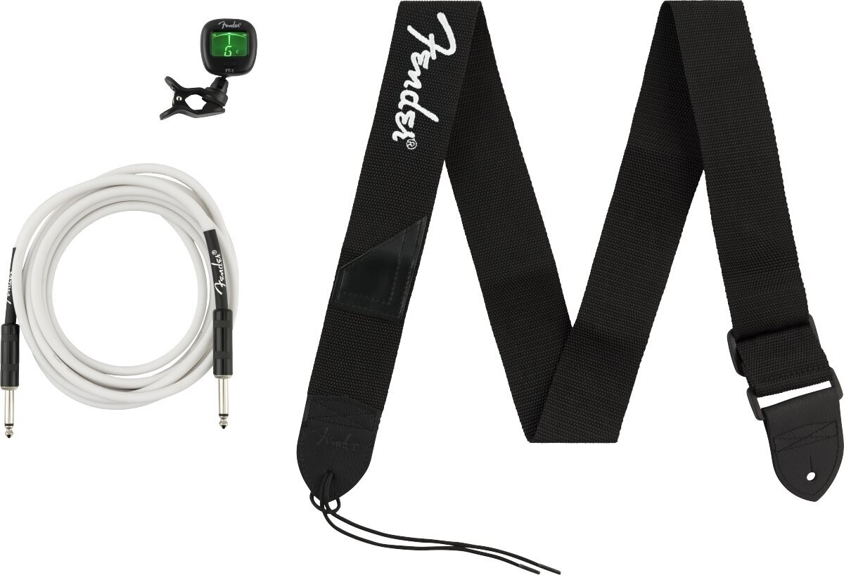 Tekstilni kitarski pas Fender Accessories Bundle Pack Cable Tuner Strap Tekstilni kitarski pas