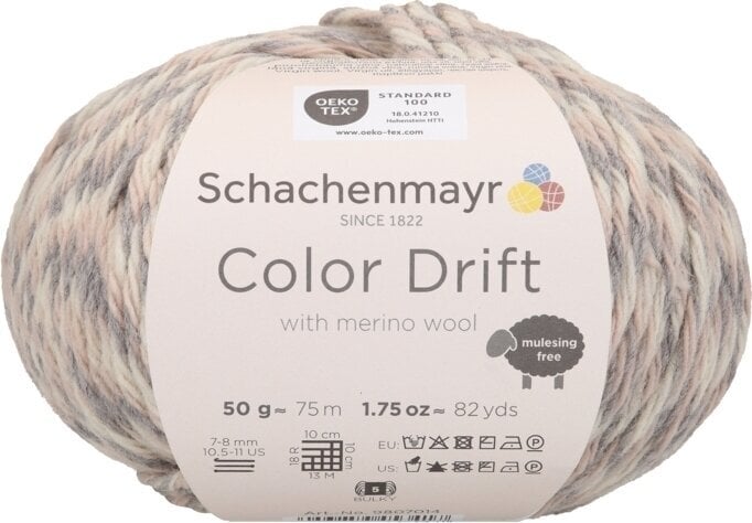 Hilo de tejer Schachenmayr Color Drift 00080 Driftwood Hilo de tejer