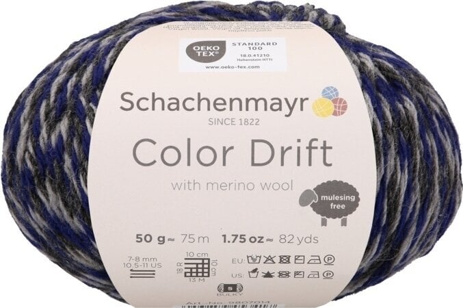 Strickgarn Schachenmayr Color Drift 00082 Night Sky Strickgarn