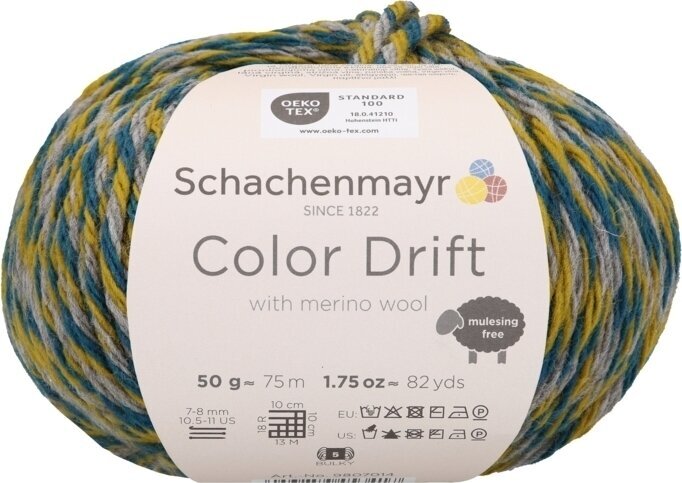 Плетива прежда Schachenmayr Color Drift 00084 Moor Плетива прежда