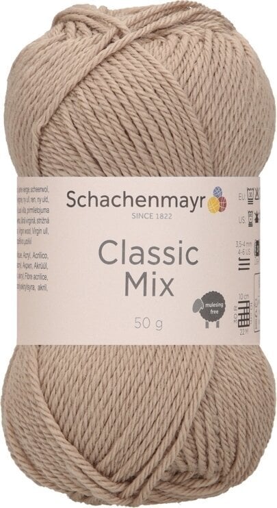 Fil à tricoter Schachenmayr Classic Mix 00004 Sand Fil à tricoter