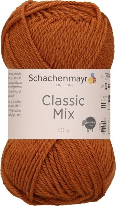 Fil à tricoter Schachenmayr Classic Mix 00010 Fox Fil à tricoter