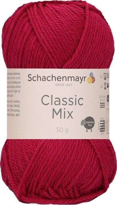 Hilo de tejer Schachenmayr Classic Mix 00037 Magenta Hilo de tejer