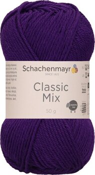 Fil à tricoter Schachenmayr Classic Mix 00049 Purple Fil à tricoter - 1