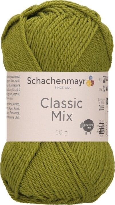 Filati per maglieria Schachenmayr Classic Mix 00073 Avocado Filati per maglieria